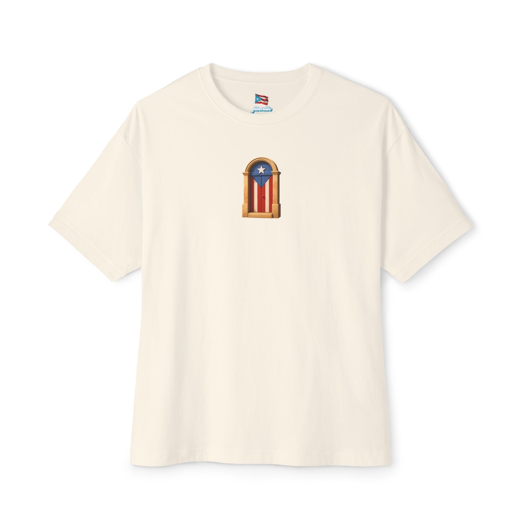 Camiseta Premium “Puerta Boricua” Oversized Heavy Weight 🇵🇷