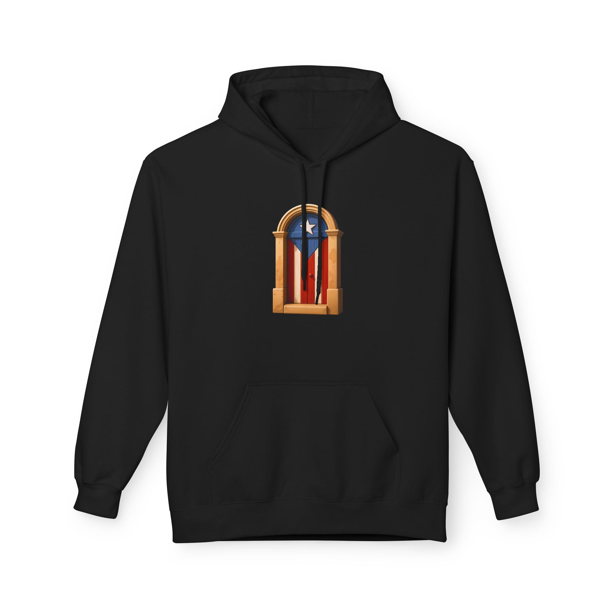 Hoodie Premium “Puerta Boricua” Inspirado en el Viejo San Juan y el Orgullo de Puerto Rico 🇵🇷