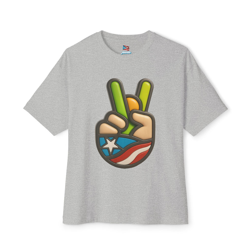 Camiseta Premium front print “Paz Boricua” Orgullo y Cultura de Puerto Rico 🇵🇷