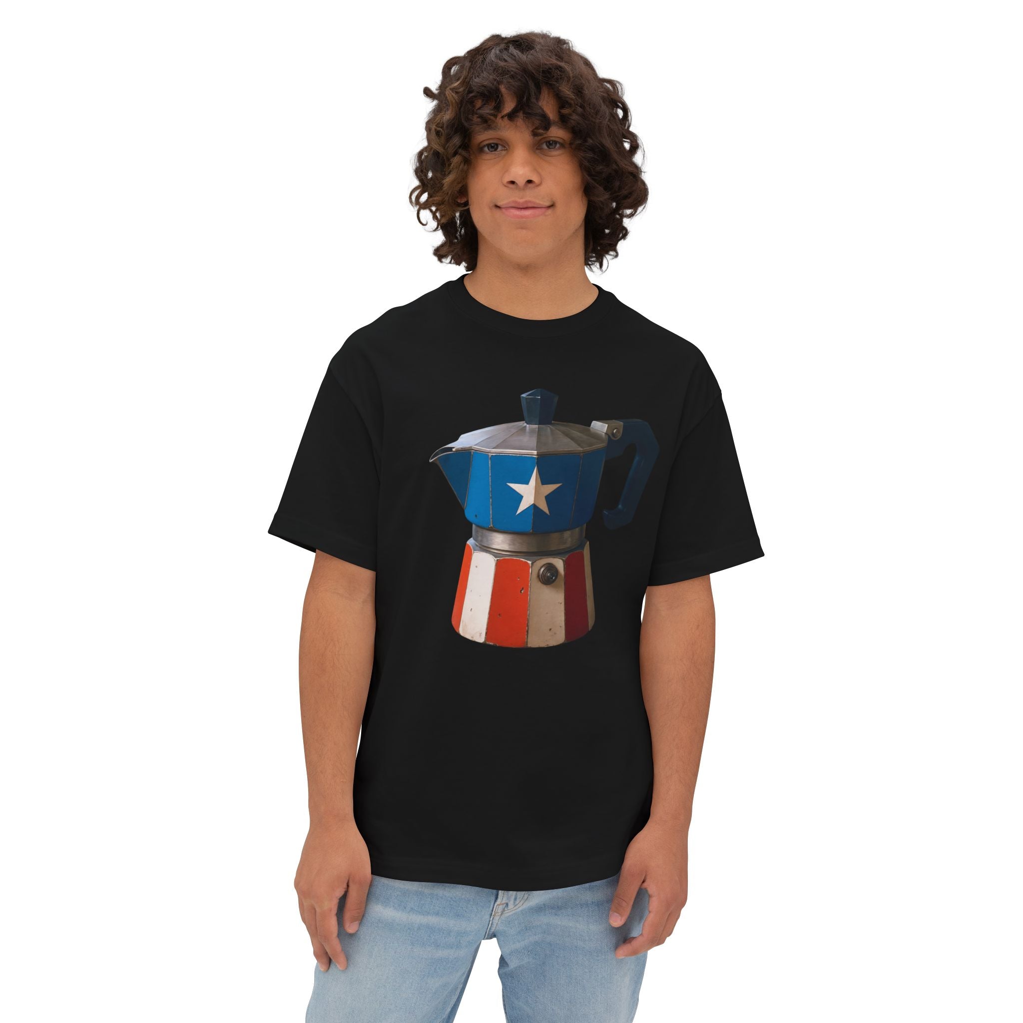 Camiseta Premium “Greca Boricua” Oversized Heavy Weight 🇵🇷