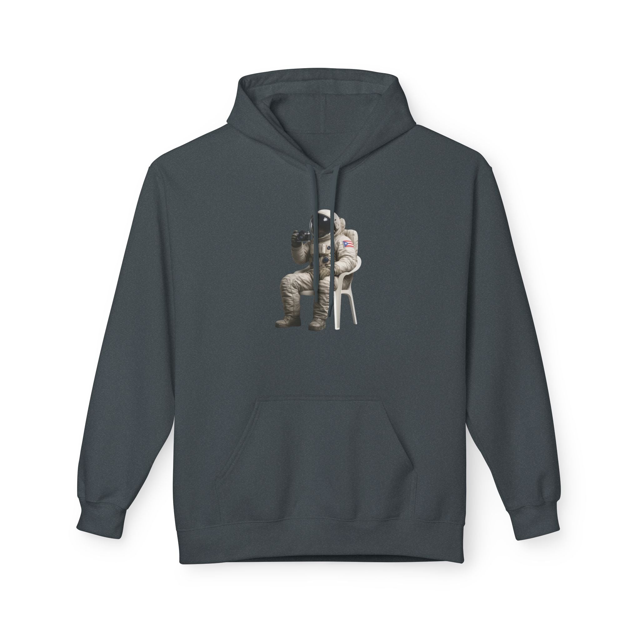 Hoodie Premium “Boricua en la Luna” Astronauta Boricua Midweight Softstyle Fleece 🇵🇷