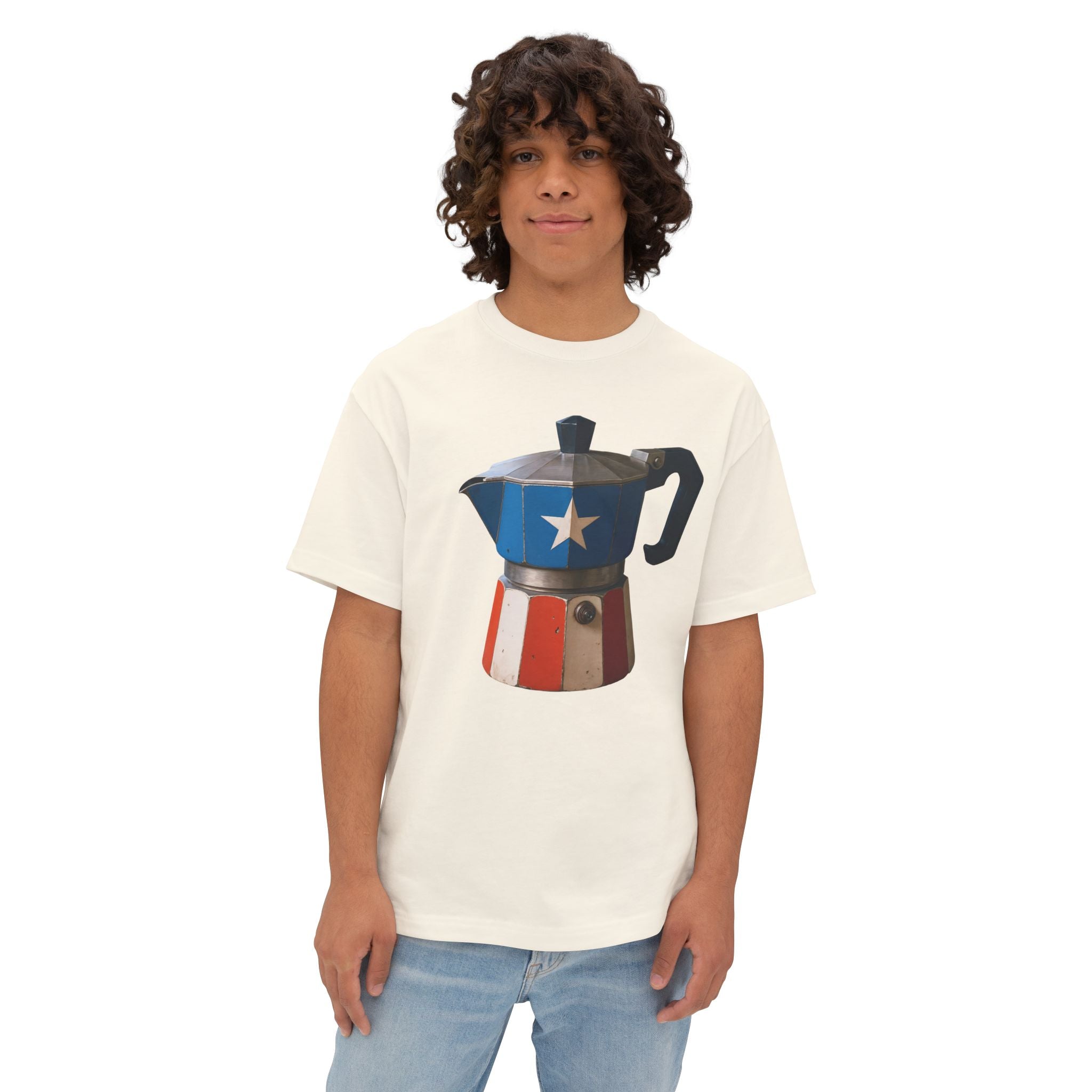 Camiseta Premium “Greca Boricua” Oversized Heavy Weight 🇵🇷