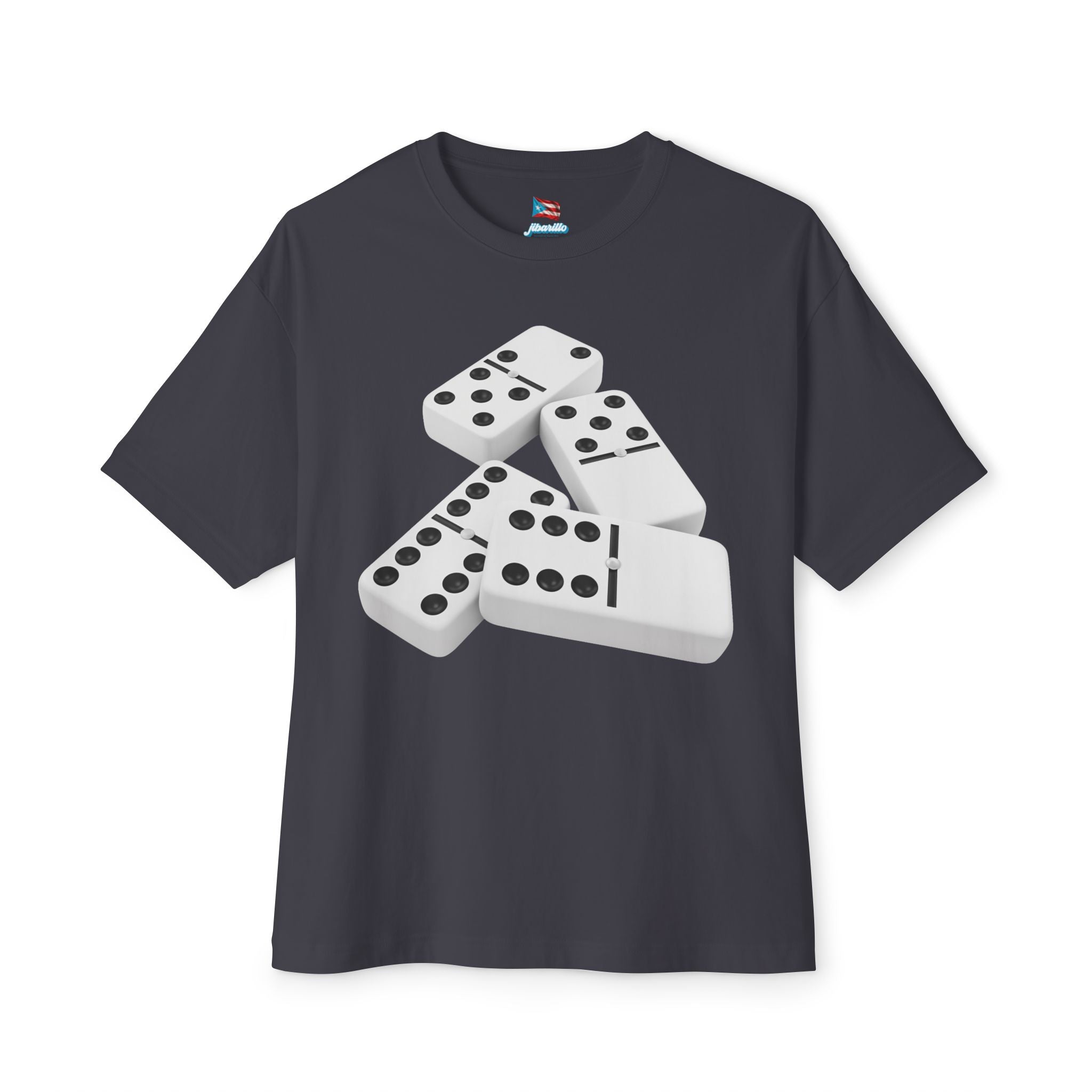 Camiseta Premium front print “Domino Boricua” Tradición y Orgullo de Puerto Rico 🇵🇷
