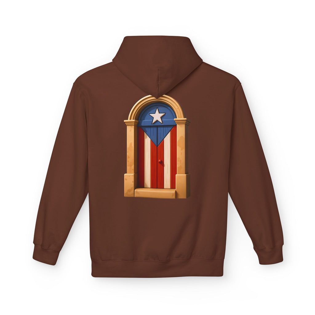 Hoodie Premium “Puerta Boricua” Inspirado en el Viejo San Juan y el Orgullo de Puerto Rico 🇵🇷