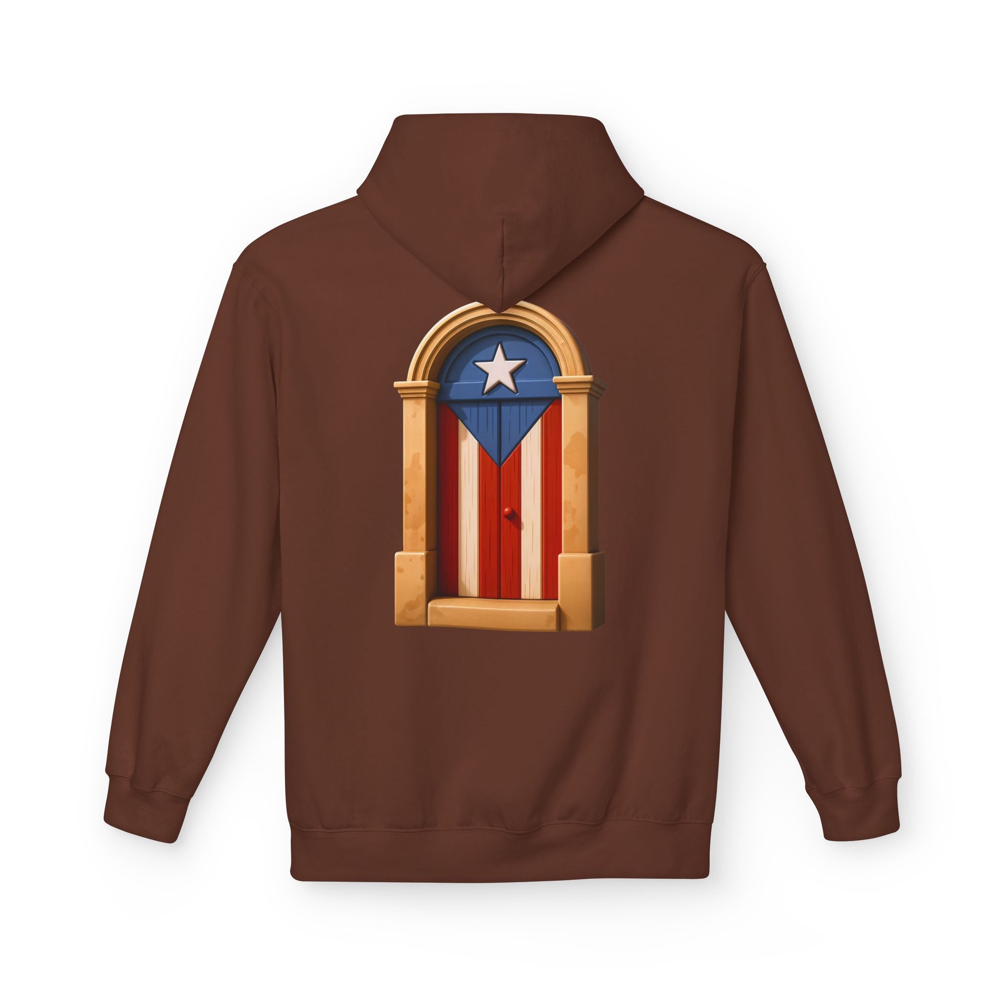Hoodie Premium “Puerta Boricua” Inspirado en el Viejo San Juan y el Orgullo de Puerto Rico 🇵🇷