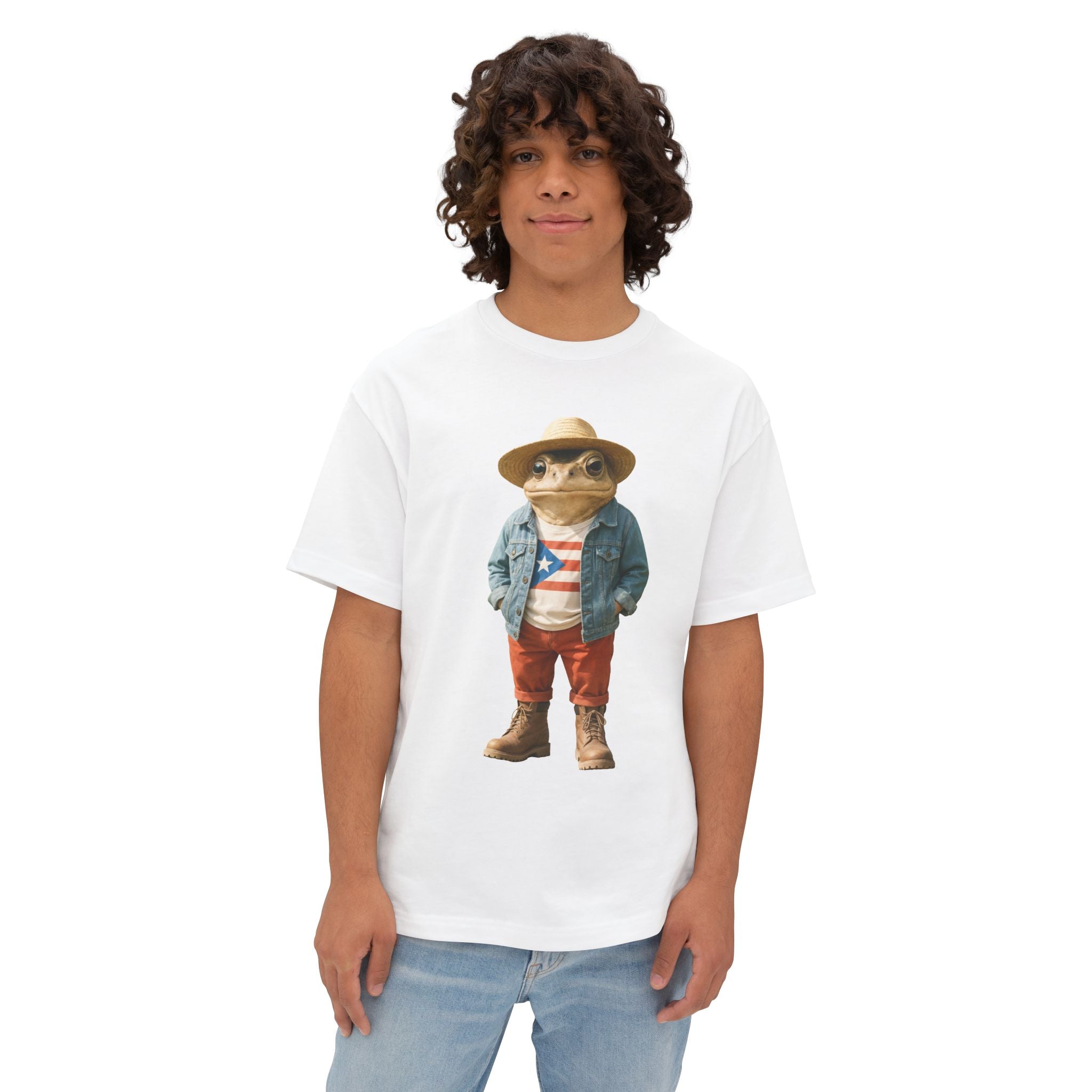 Camiseta Premium “Sapo Concho” Oversized Heavy Weight 🇵🇷