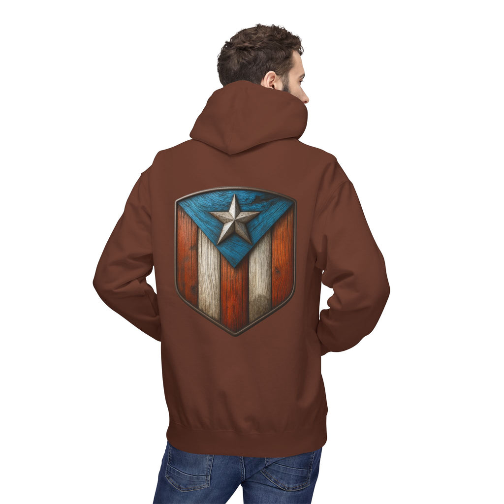 Hoodie Premium “Escudo Boricua” Cultura y Orgullo de Puerto Rico 🇵🇷