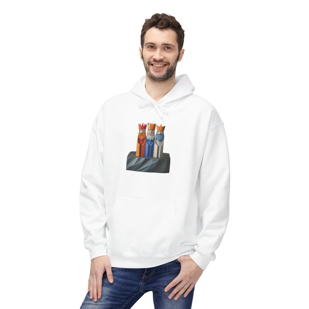 Hoodie Premium “Tres Reyes Boricuas” Tradición, Fe y Orgullo de Puerto Rico 🇵🇷