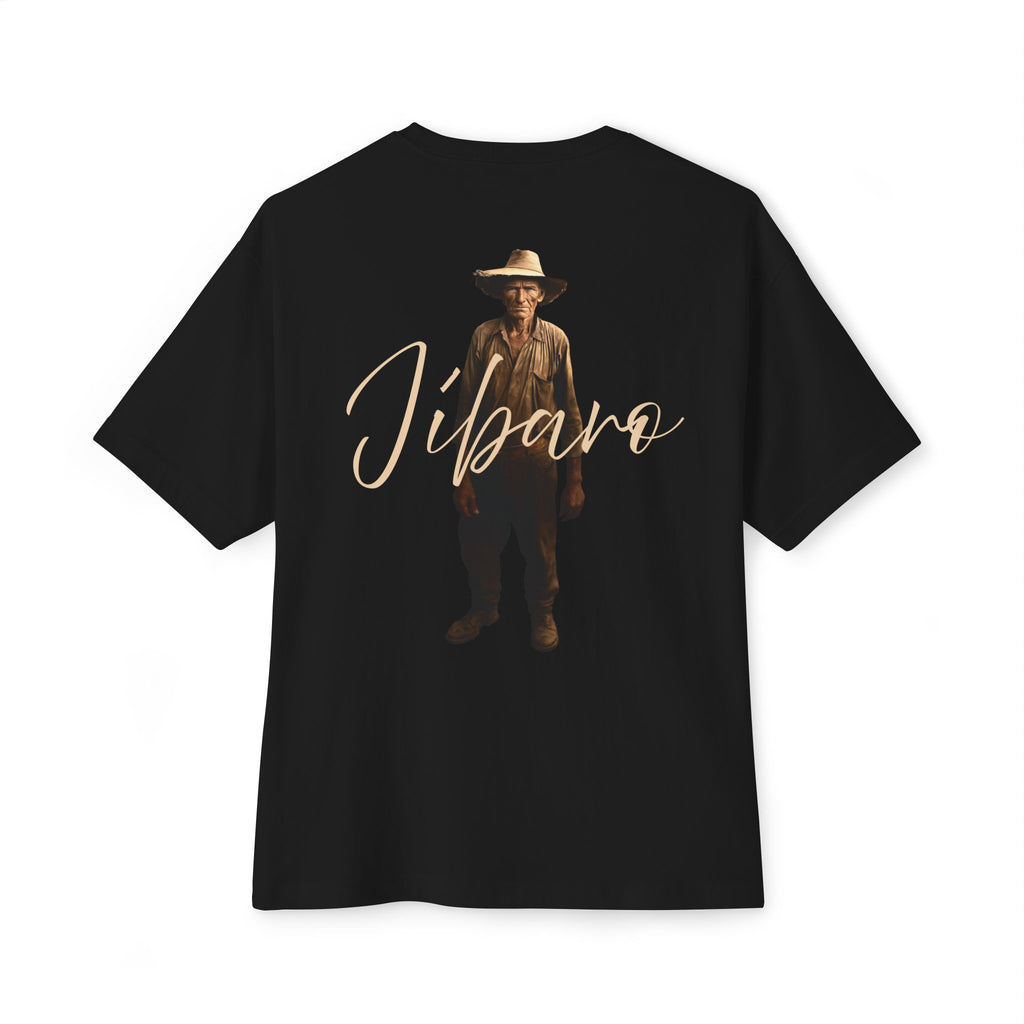 Camiseta Premium “Jíbaro” – Orgullo de Nuestras Raíces Boricuas Oversized Heavy Weight 🇵🇷