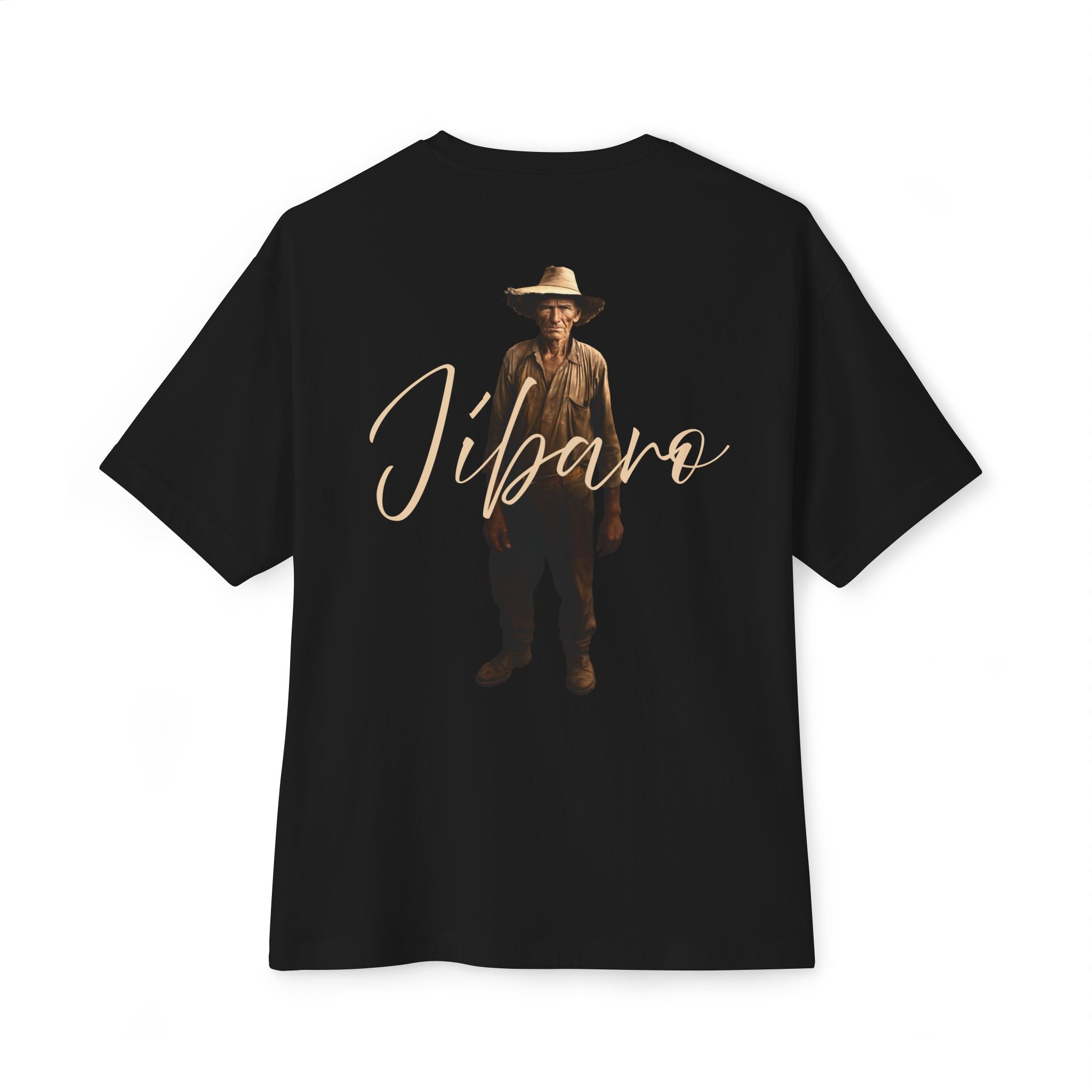 Camiseta Premium “Jíbaro” – Orgullo de Nuestras Raíces Boricuas Oversized Heavy Weight 🇵🇷