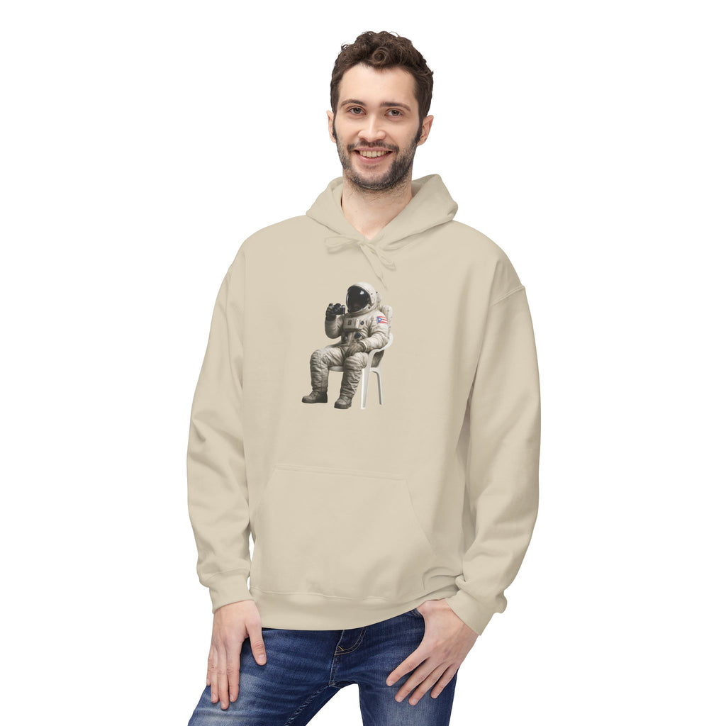 Hoodie Premium “Boricua en la Luna” Astronauta Boricua Midweight Softstyle Fleece 🇵🇷