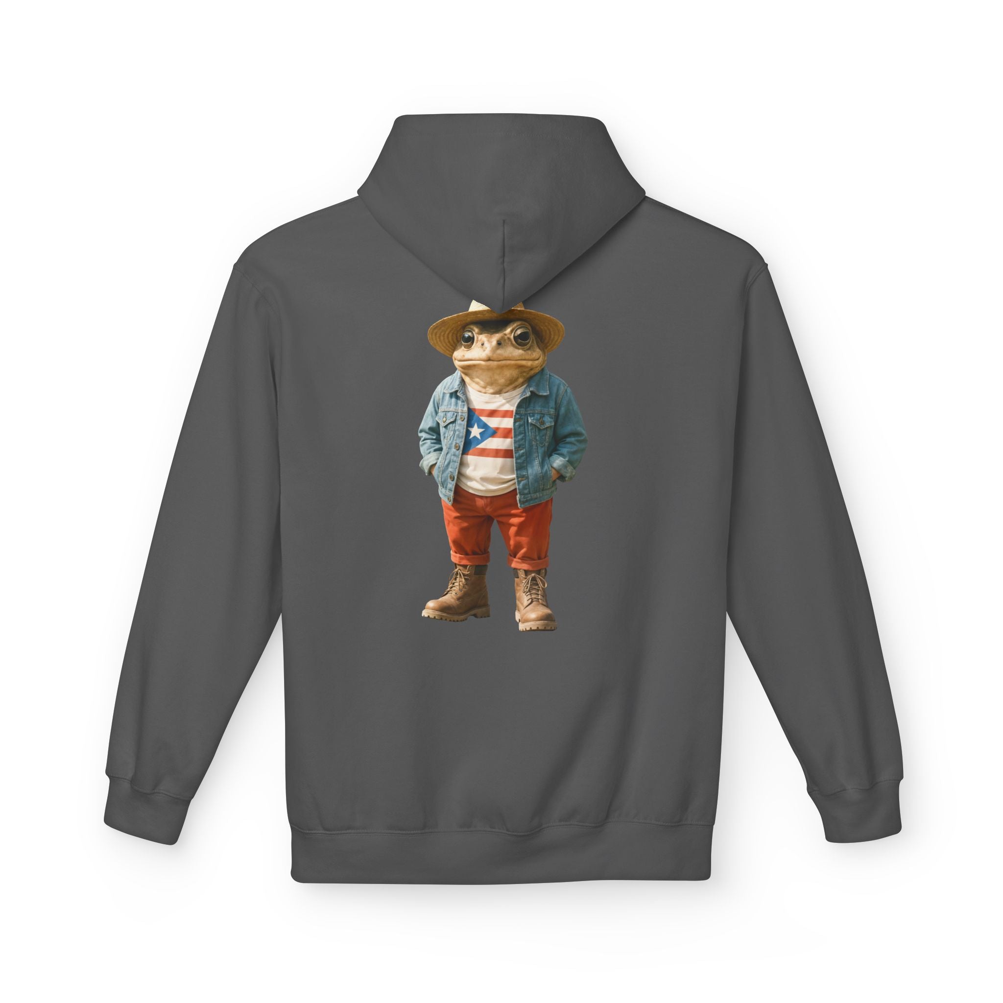 Hoodie Premium “Sapo Concho Boricua” Cultura y Orgullo de Puerto Rico 🇵🇷