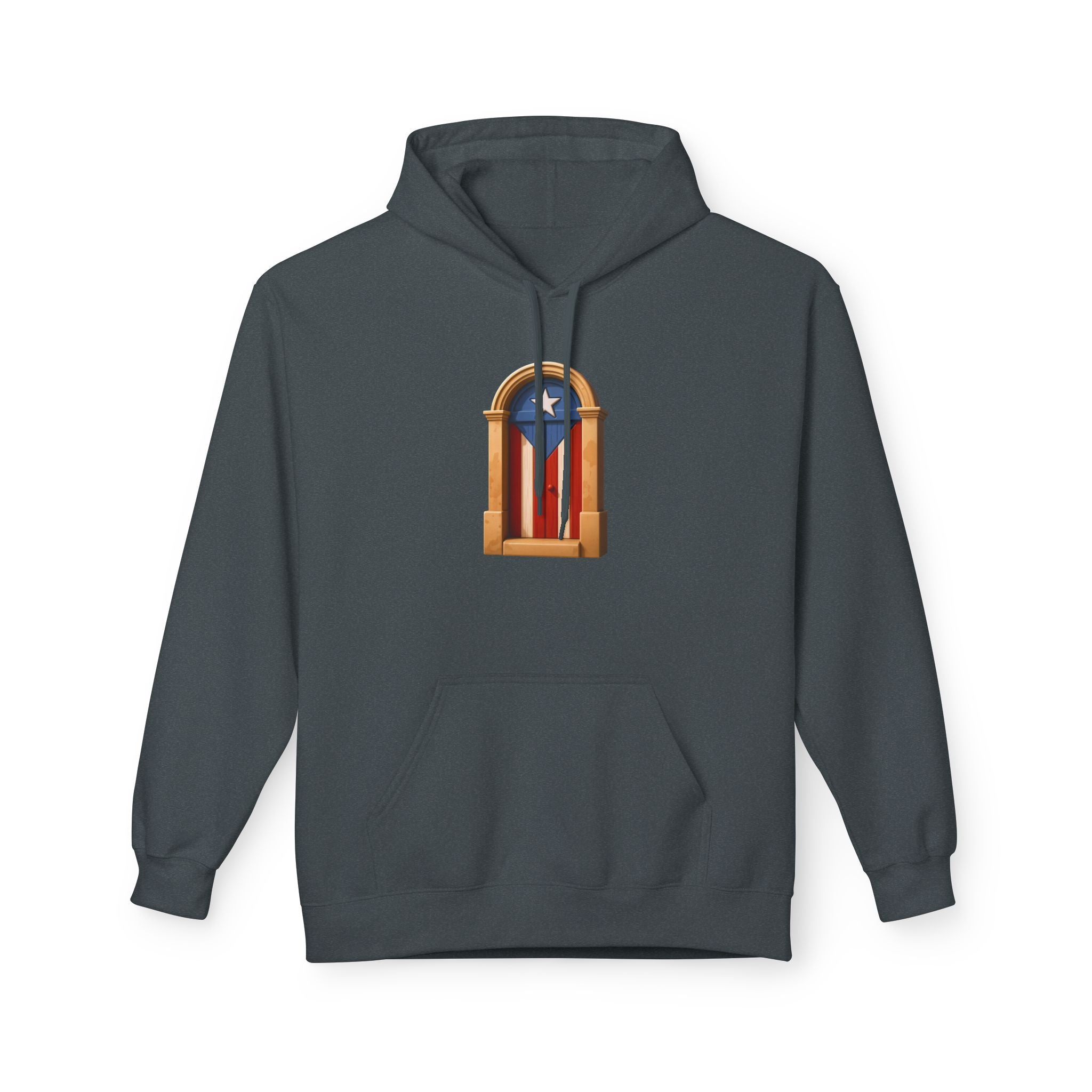 Hoodie Premium “Puerta Boricua” Inspirado en el Viejo San Juan y el Orgullo de Puerto Rico 🇵🇷