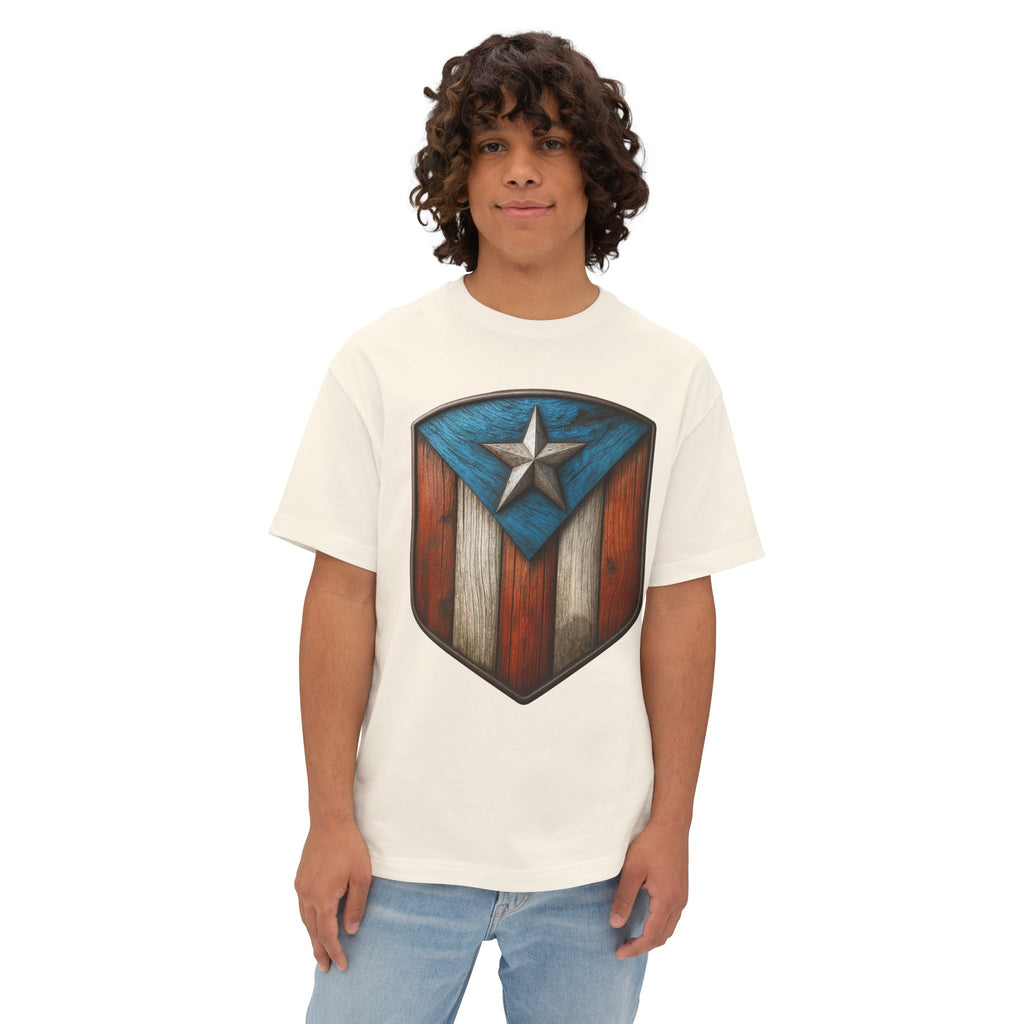 Camiseta Premium “Escudo Boricua” Fuerza, Identidad y Orgullo de Puerto Rico 🇵🇷