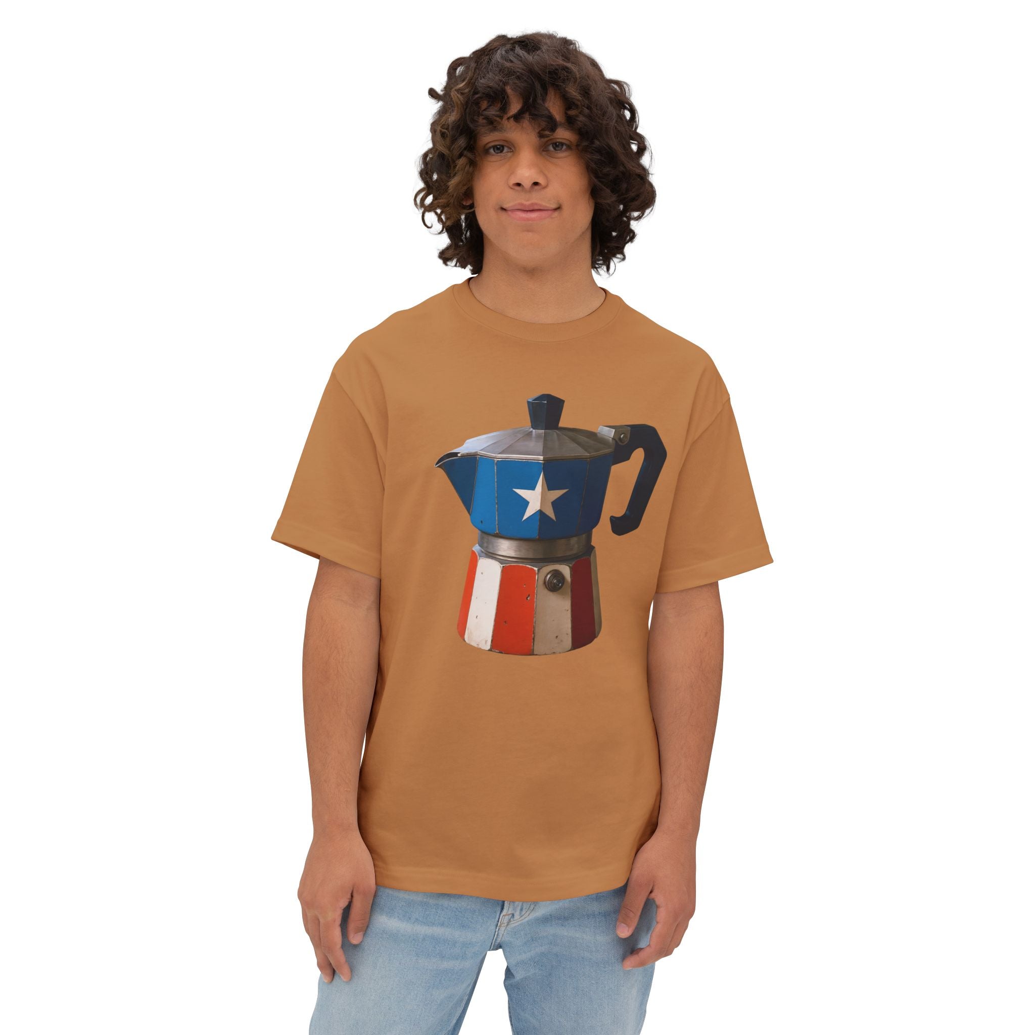 Camiseta Premium “Greca Boricua” Oversized Heavy Weight 🇵🇷