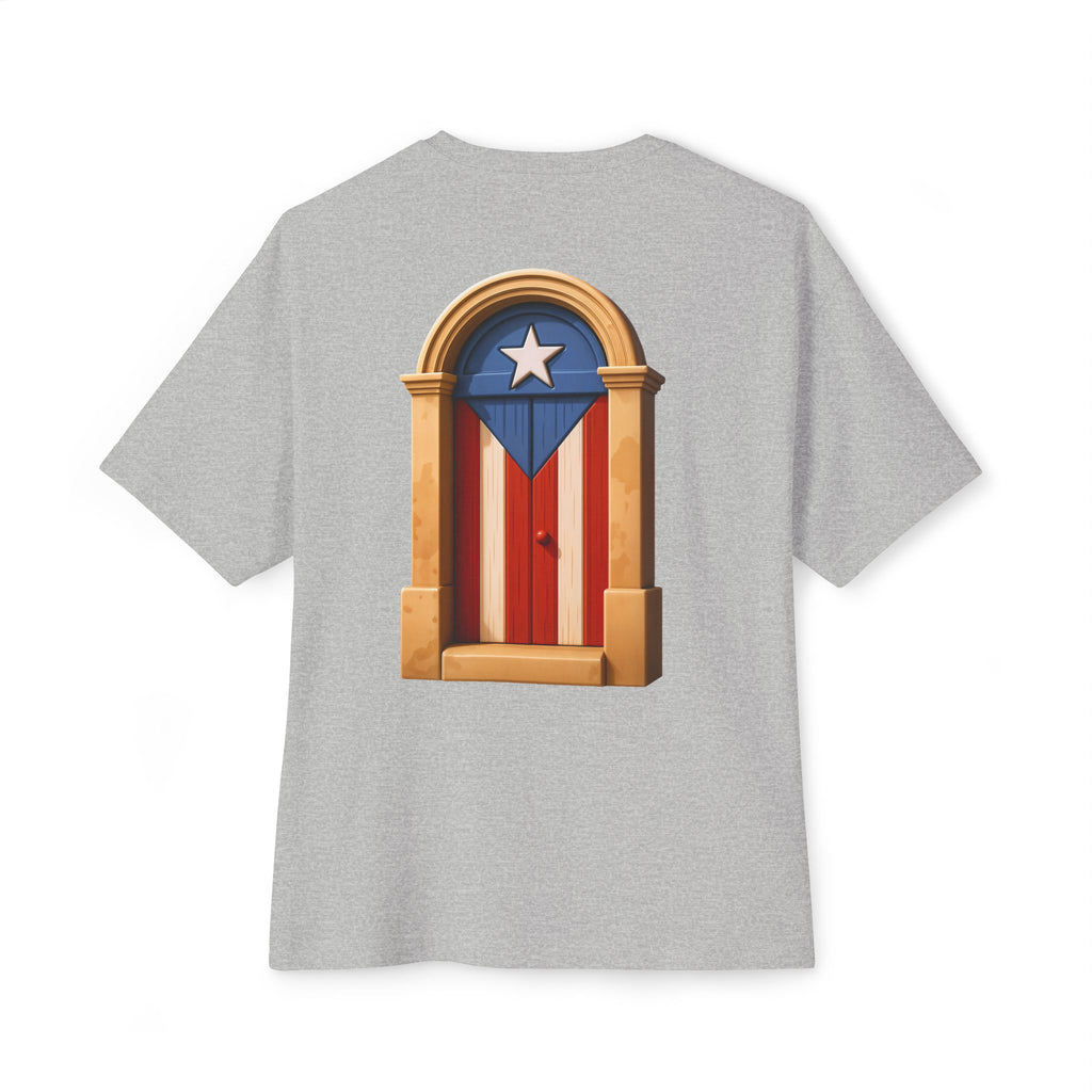Camiseta Premium “Puerta Boricua” Oversized Heavy Weight 🇵🇷