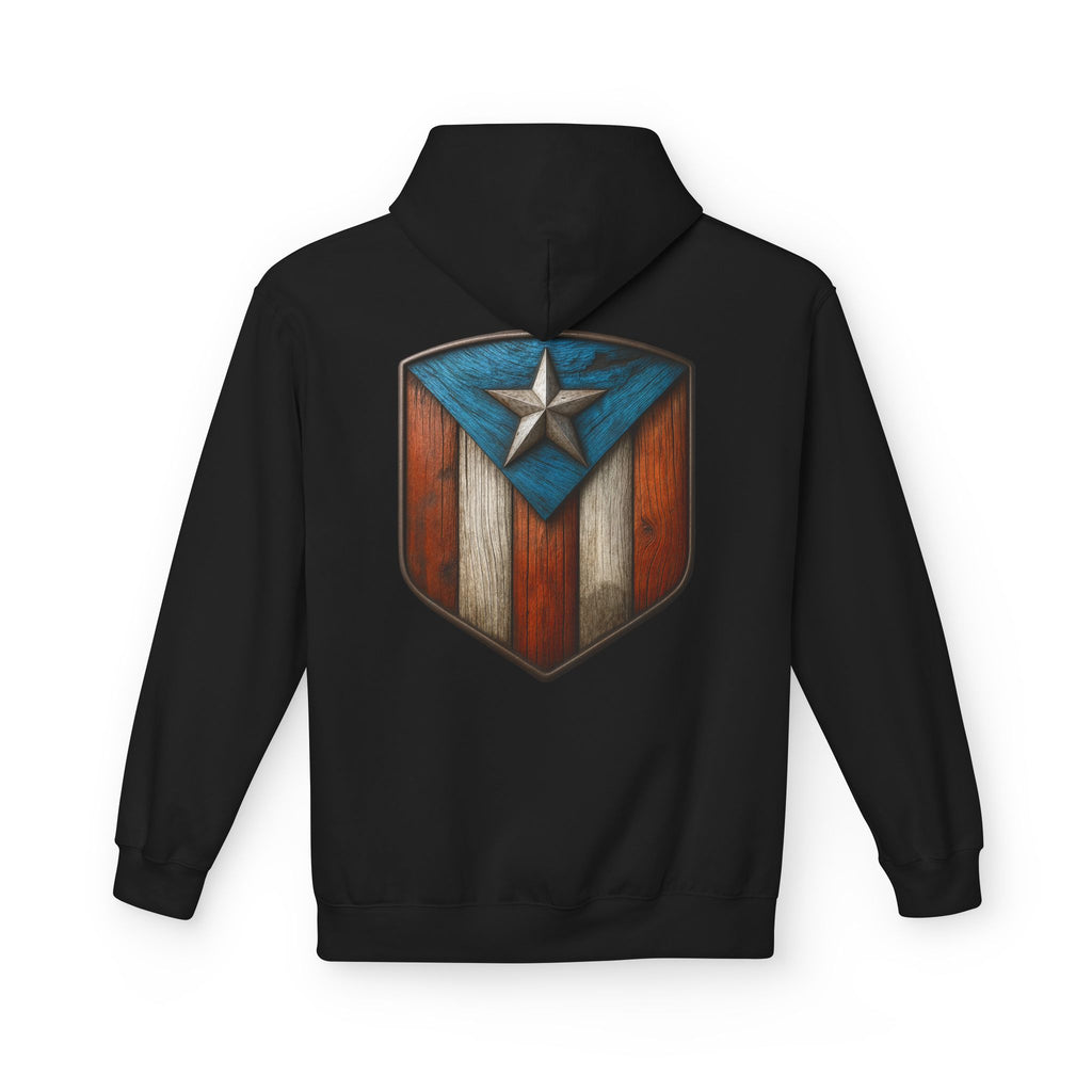 Hoodie Premium “Escudo Boricua” Cultura y Orgullo de Puerto Rico 🇵🇷