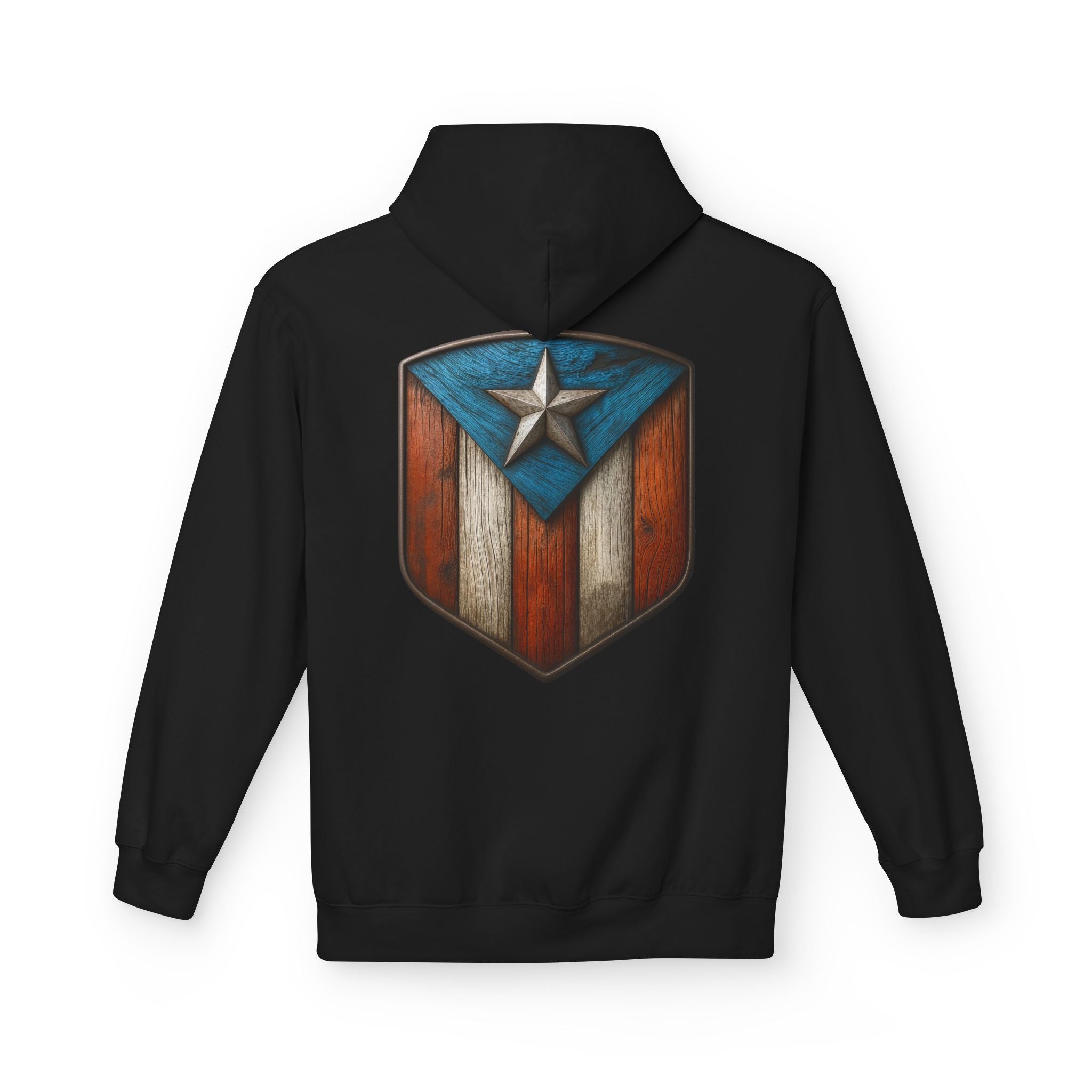Hoodie Premium “Escudo Boricua” Cultura y Orgullo de Puerto Rico 🇵🇷