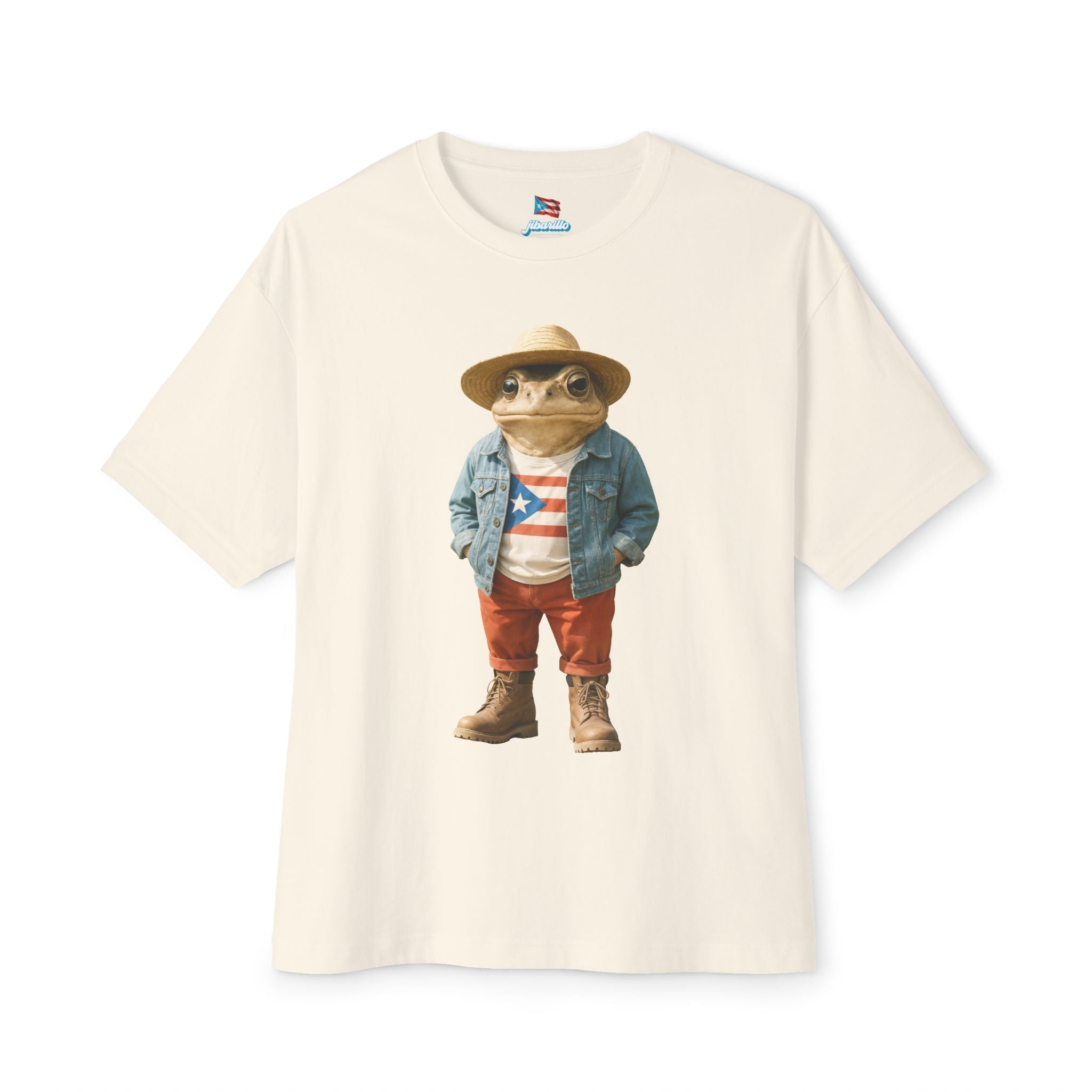 Camiseta Premium “Sapo Concho” Oversized Heavy Weight 🇵🇷