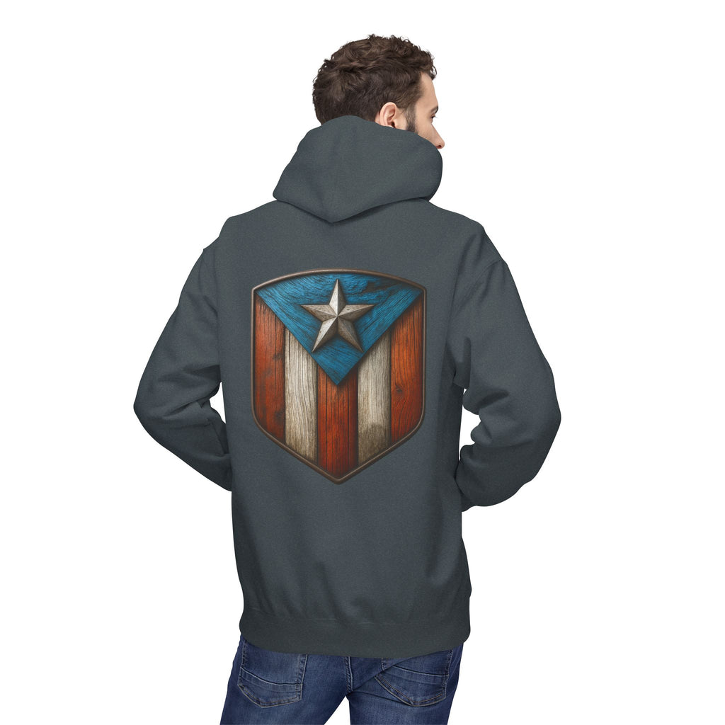 Hoodie Premium “Escudo Boricua” Cultura y Orgullo de Puerto Rico 🇵🇷