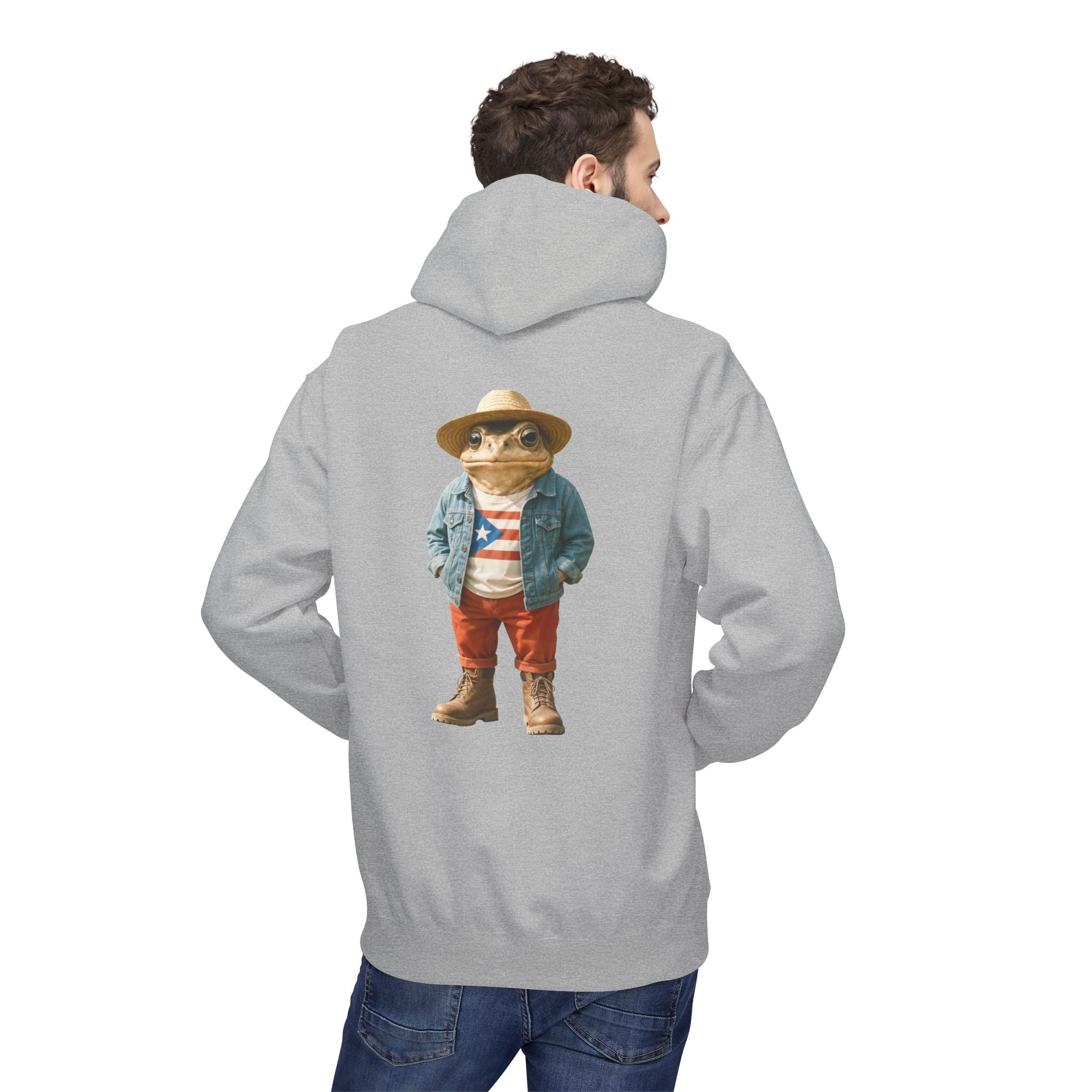 Hoodie Premium “Sapo Concho Boricua” Cultura y Orgullo de Puerto Rico 🇵🇷