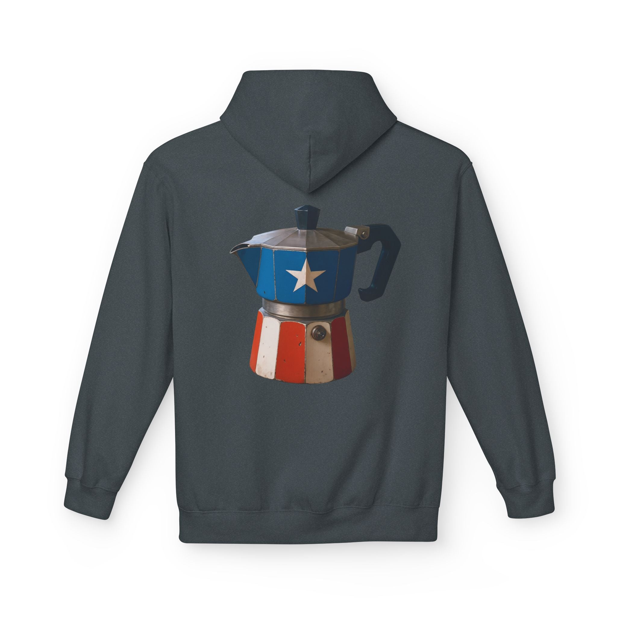 Hoodie Premium “Greca Boricua” Tradición, Café y Orgullo de Puerto Rico 🇵🇷