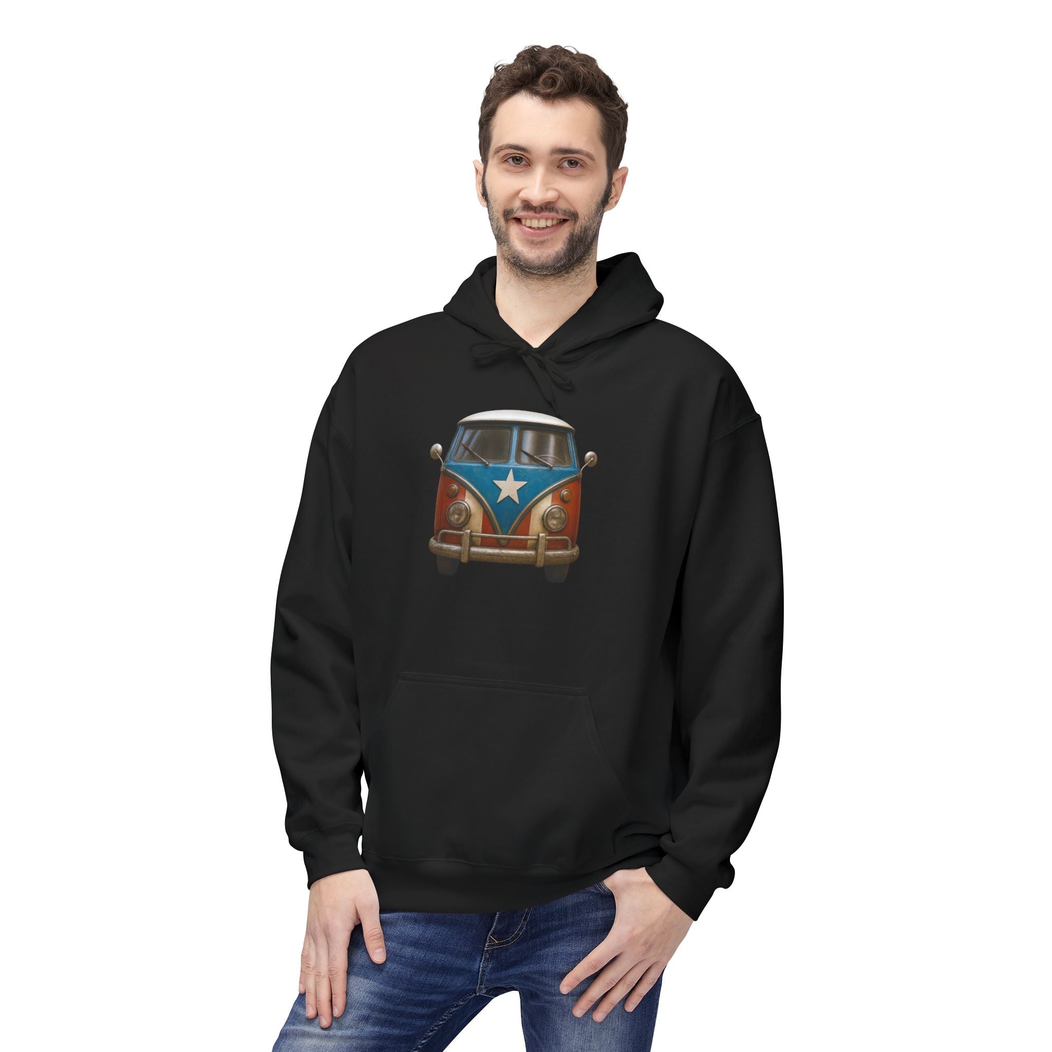 Hoodie Premium “La Volky Boricua” Nostalgia, Cultura y Orgullo de Puerto Rico 🇵🇷