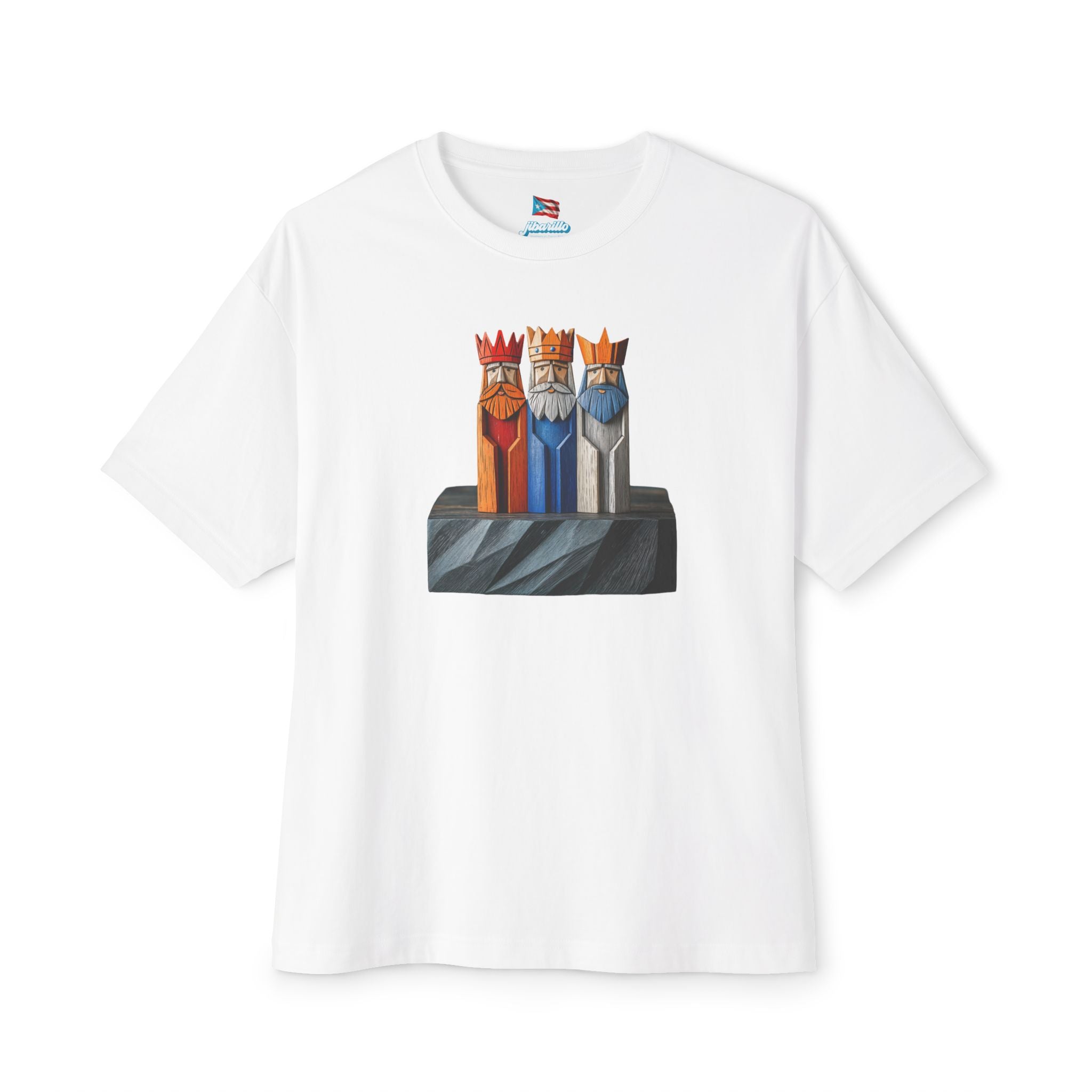 Camiseta Premium “Tres Reyes Boricuas” Tradición y Orgullo de Puerto Rico 🇵🇷