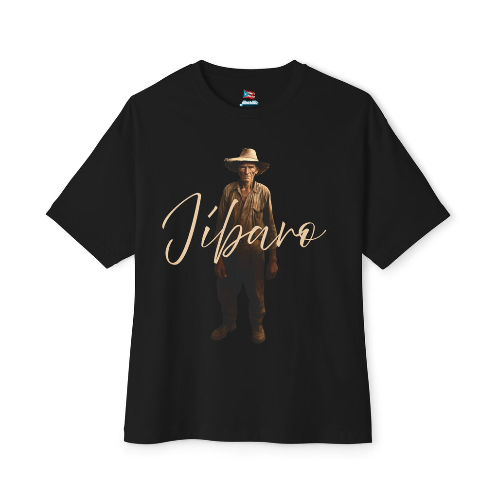 Camiseta Premium front print “Jíbaro” Orgullo de Nuestras Raíces Boricuas Oversized Heavy Weight 🇵🇷