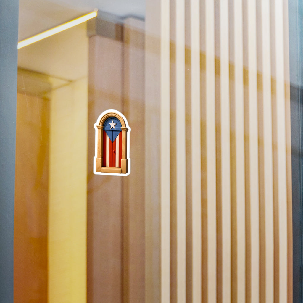 Sticker Puerta Boricua Puerta del Viejo San Juan - Jibarillo