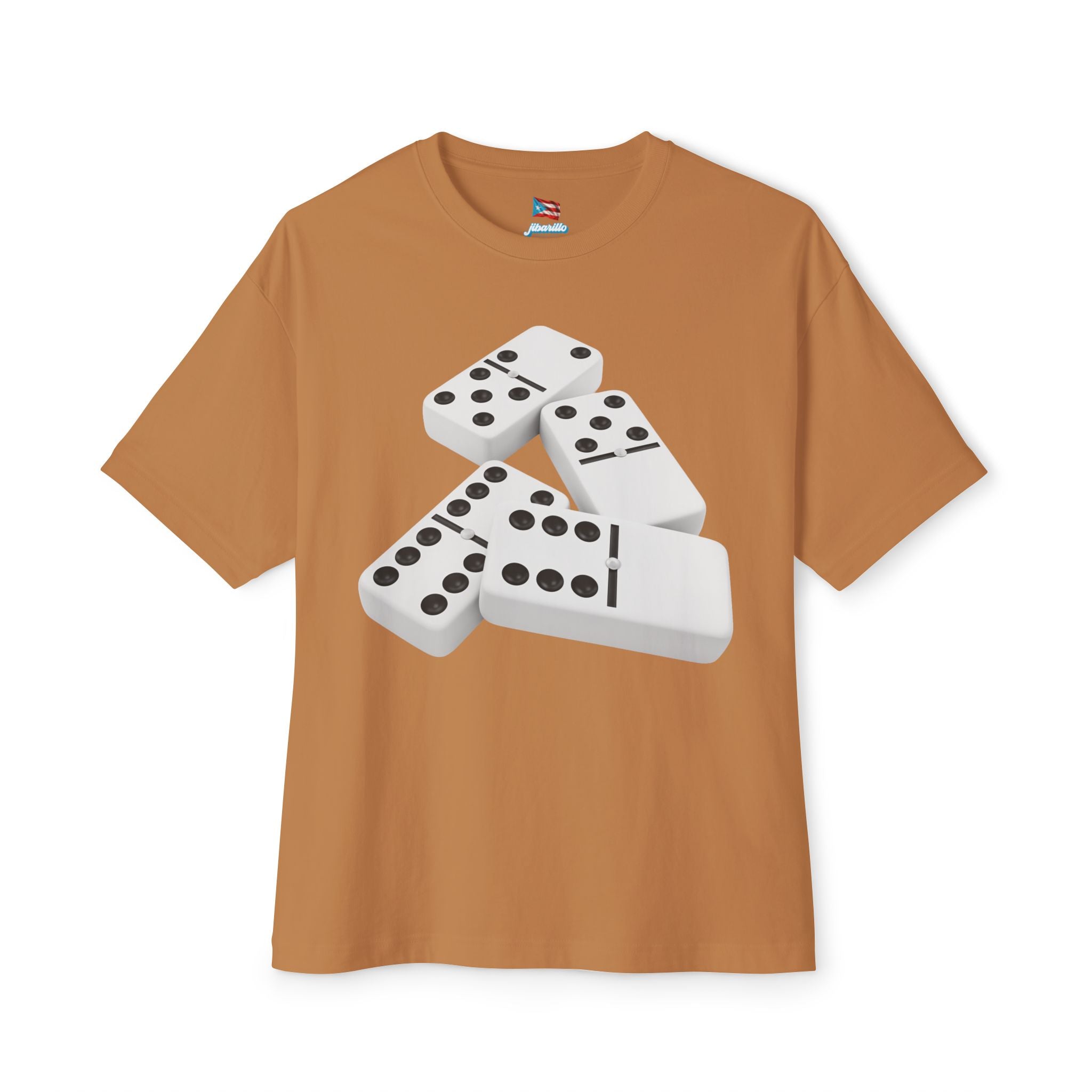 Camiseta Premium front print “Domino Boricua” Tradición y Orgullo de Puerto Rico 🇵🇷