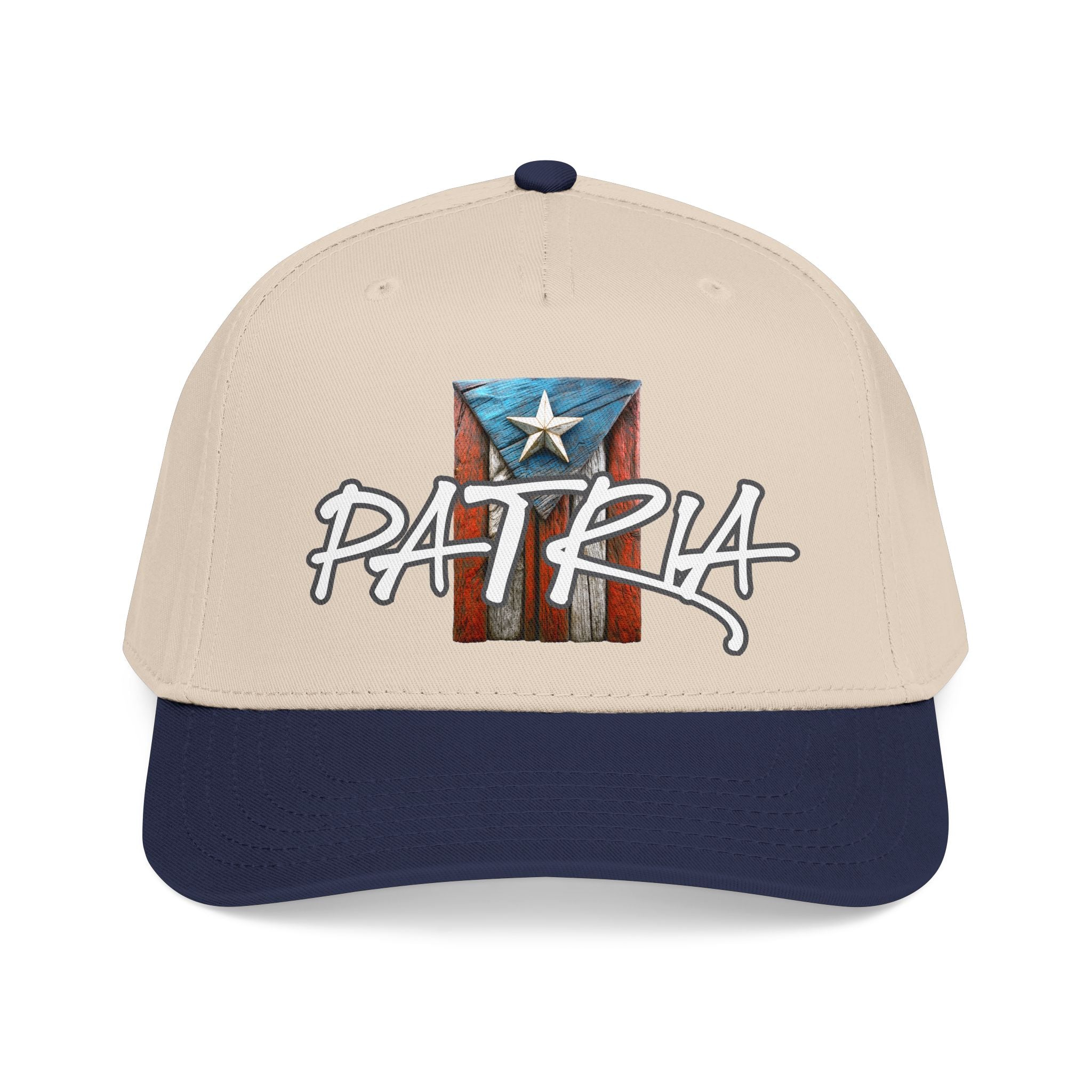 Gorra “Bandera en Madera” Orgullo Boricua 🇵🇷