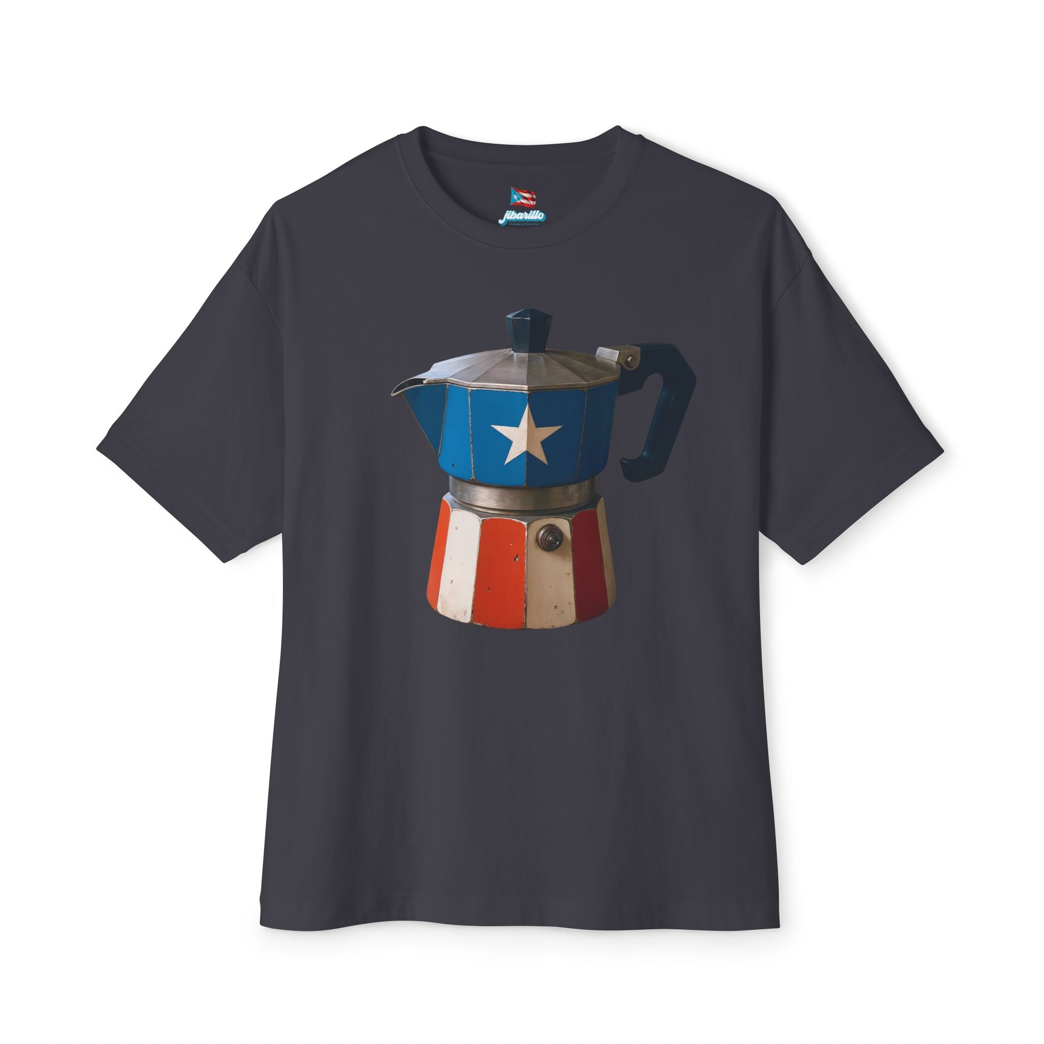 Camiseta Premium “Greca Boricua” Oversized Heavy Weight 🇵🇷