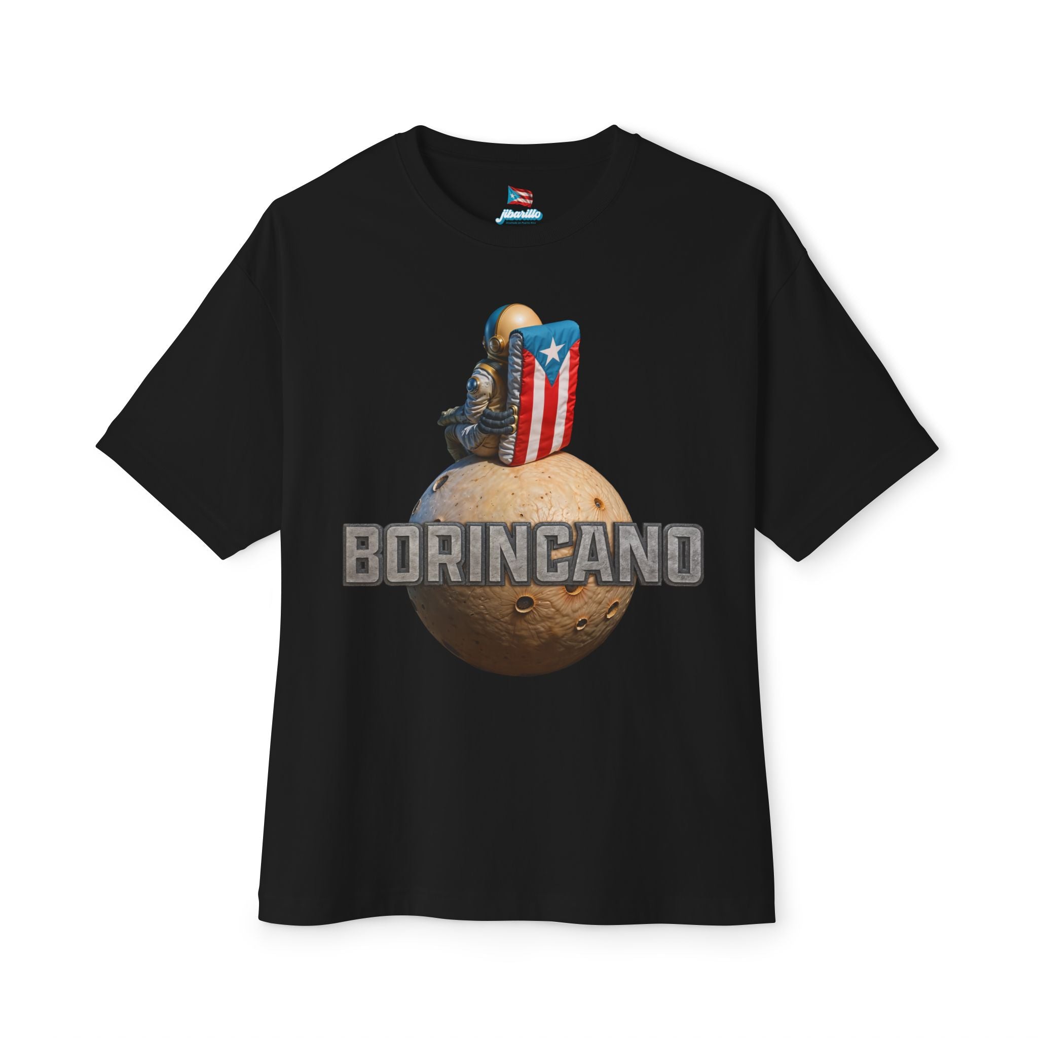 Camiseta Premium “Borincano” Oversized Heavy Weight 🇵🇷