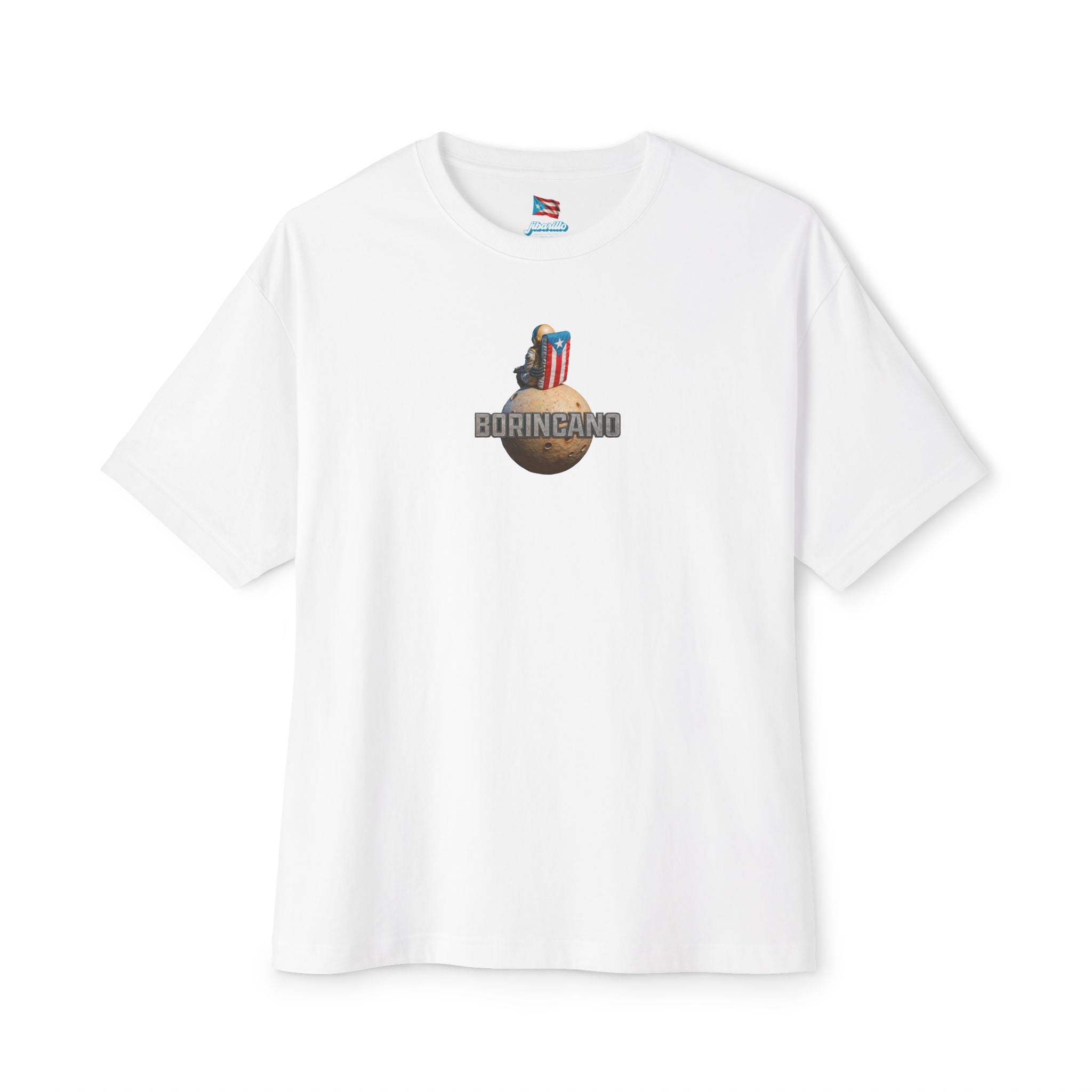 Camiseta Premium “Borincano” Oversized Heavy Weight 🇵🇷