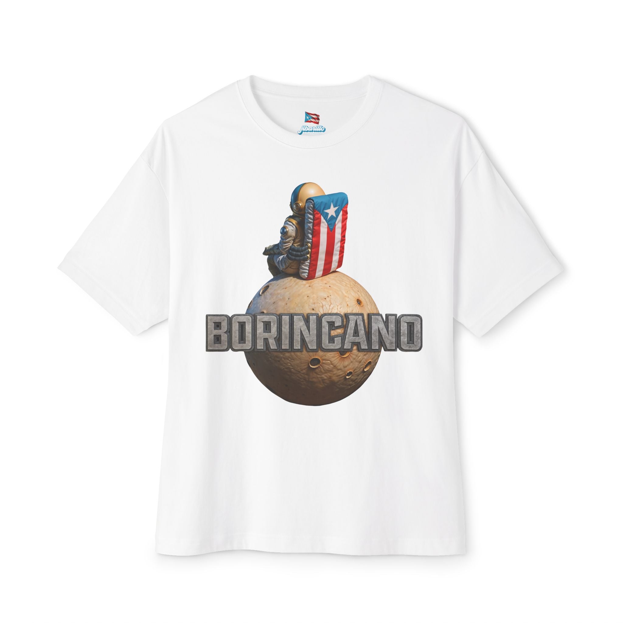 Camiseta Premium “Borincano” Oversized Heavy Weight 🇵🇷