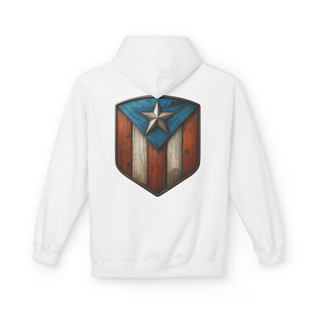 Hoodie Premium “Escudo Boricua” Cultura y Orgullo de Puerto Rico 🇵🇷