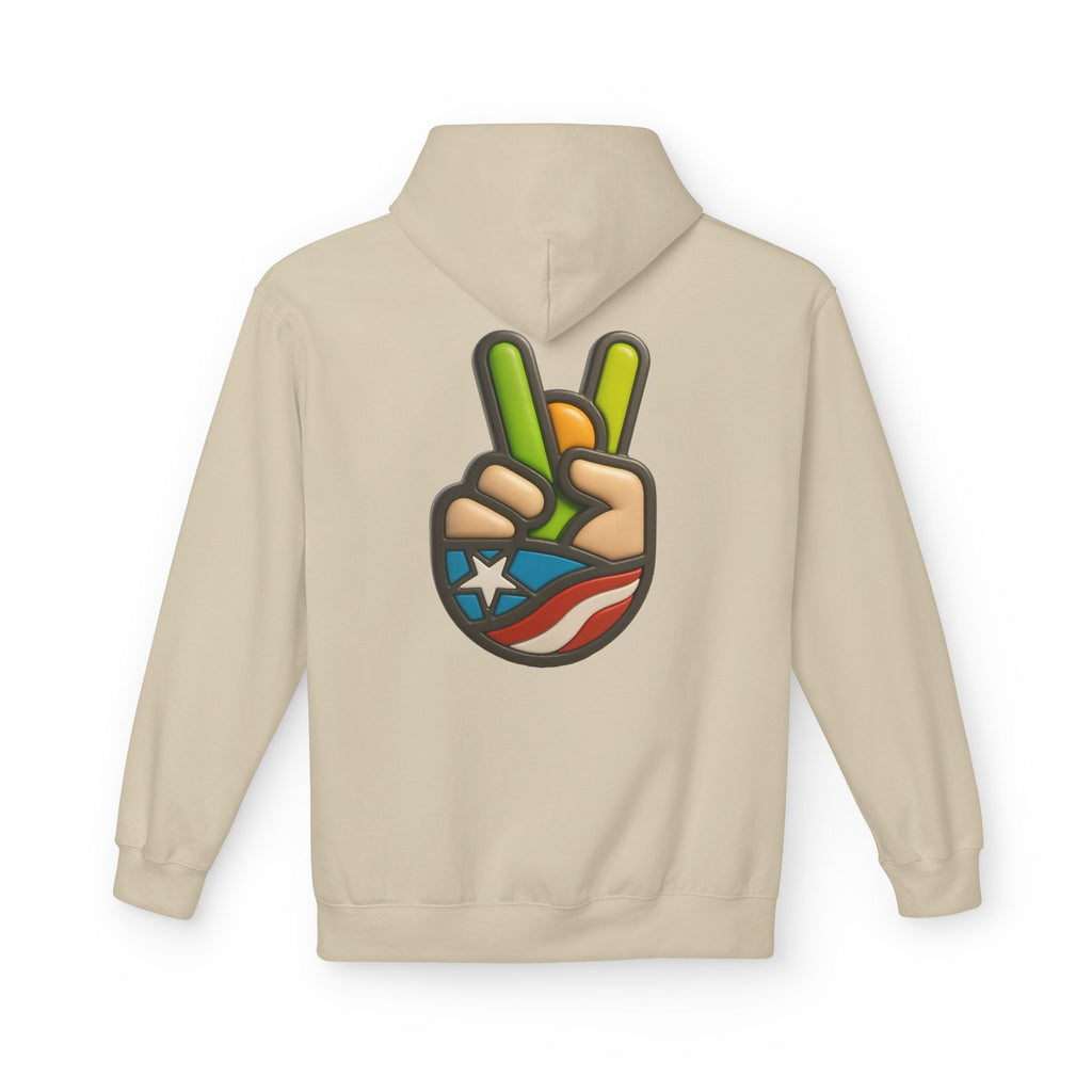 Hoodie “Paz Boricua” Cultura y Orgullo de Puerto Rico 🇵🇷✌️